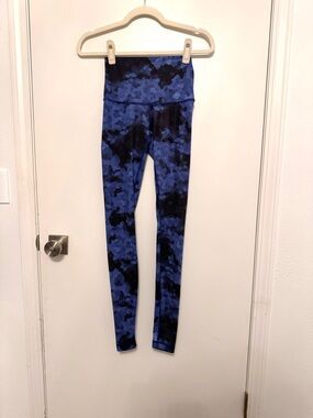Lululemon Wunder Under High-Rise Tight (31”) – Full-On Luxtreme Blue Camo